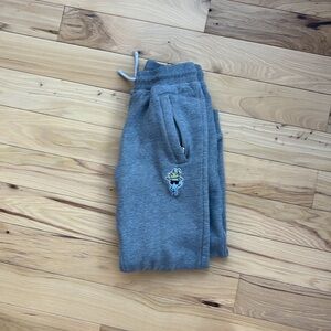 Boys GOAT sweatpants. Dark Heather Gray
